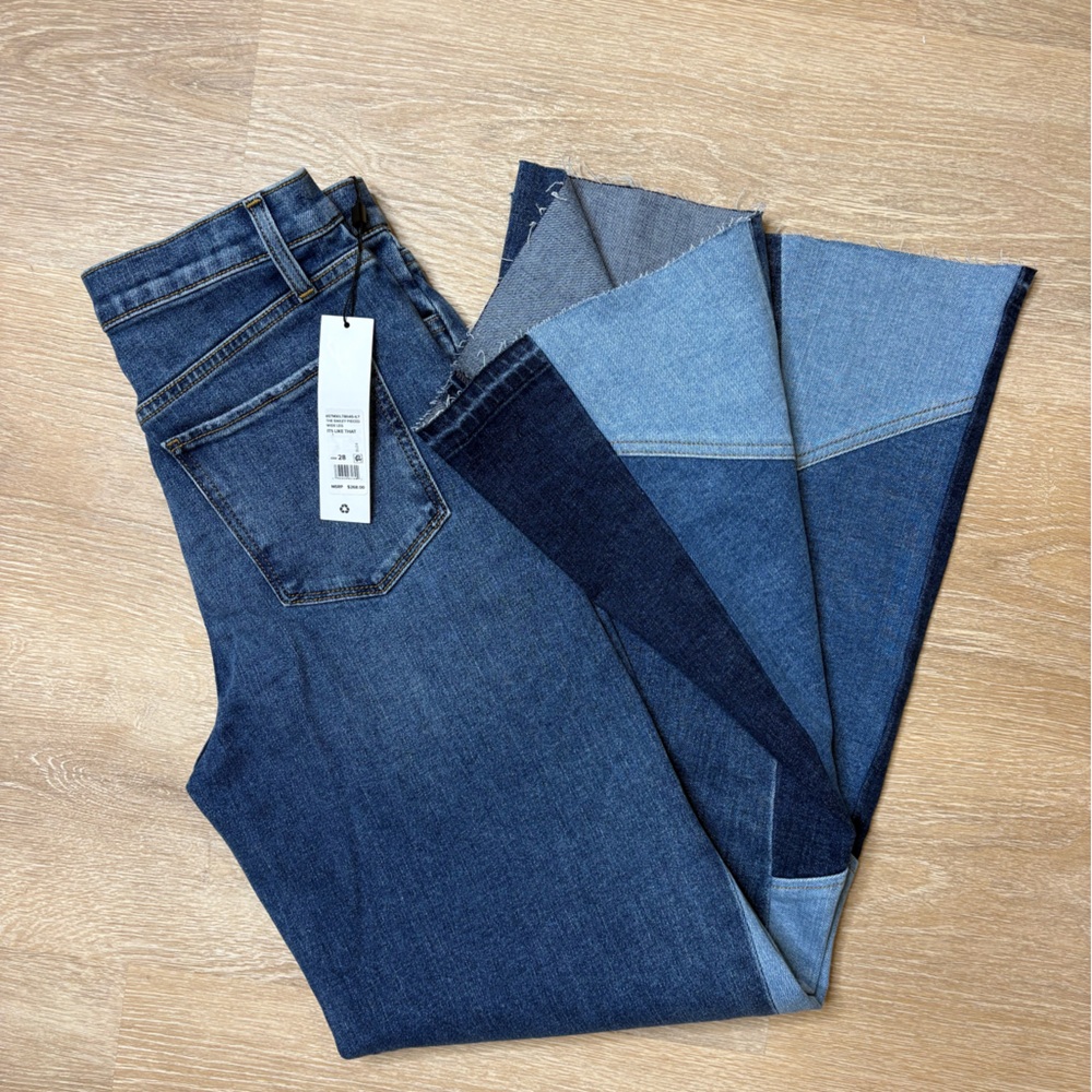 NWT Women’s Joes Jeans The Bailey Patchwork :Sz 28